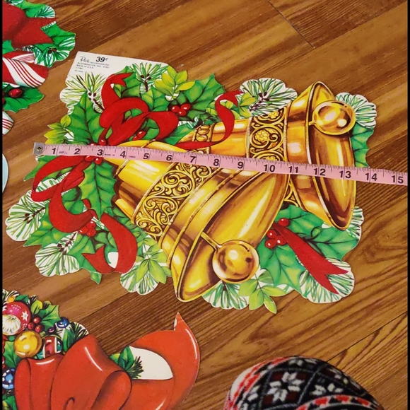 Vintage peck Christmas cutouts 1980s - Picture 8 of 8